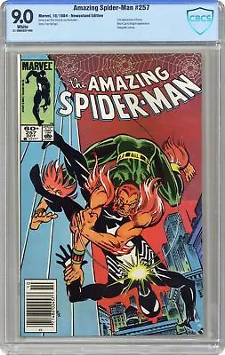 Buy Amazing Spider-Man #257D CBCS 9.0 Newsstand 1984 21-3B8C92F-006 • 39.18£