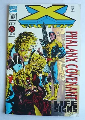 Buy X-Factor #106 Phalanx Covenant Foil Enhanced Wraparound Cover VFN (1994) Marvel • 1.50£