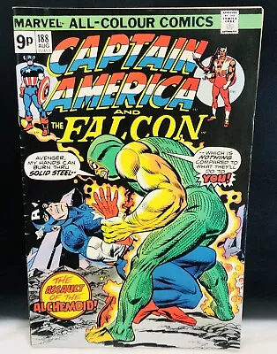 Buy CAPTAIN AMERICA #188 Comic Marvel Comics Bronze Age • 3.04£