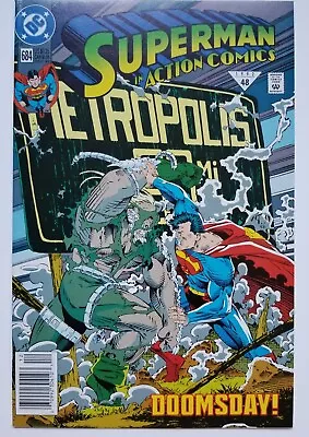 Buy Action Comics #684 (DC Comics, 1992) Newsstand, First 1st Printing, Doomsday • 4.32£