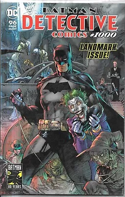 Buy DC Comic Batman Detective Comics No 1000 May 2019 Joker Penguin • 2.50£