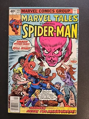 Buy Marvel Comics Marvel Tales Starring Spider-Man #115 May 1980 Mindworm • 3.20£
