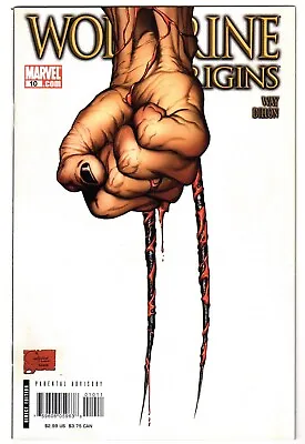 Buy Wolverine Origins 10 (2007 Marvel) VF 1st Appearance Of Daken, Quesada Cover • 40.20£