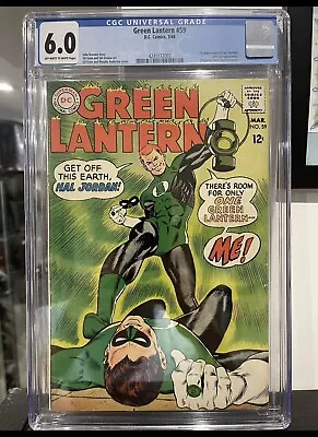 Buy Green Lantern #59 CGC 6.0 DC 1968 1st Appearance Guy Gardner 🔥 🔑 • 361.92£