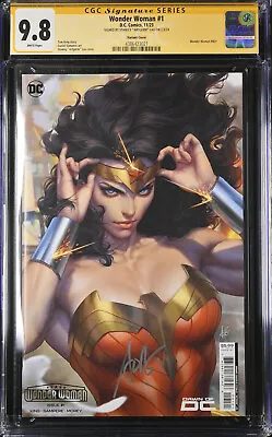 Buy Wonder Woman #1 Stanely 'Artgerm' Lau Variant CGC 9.8 - Signed • 199£
