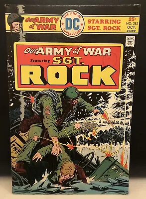 Buy Our Army At War #285 Comic Marvel Comics Sgt Rock Bronze Age • 7.89£