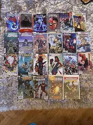 Buy Marvel Joblot Bundle Spider-Man Iron Man Xmen Captain America Star Wars 22 Books • 22£
