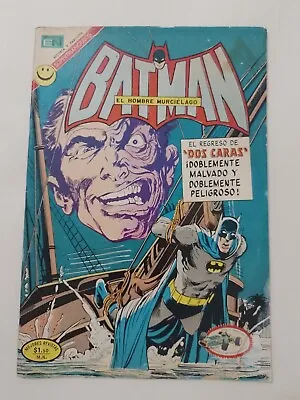 Buy BATMAN #234 1st Two Faces Neal Adams 1971 In SPANISH COMIC Novaro Mexico 1972 • 201.04£