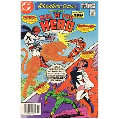 Buy Adventure Comics (1938 Series) #487 Newsstand In VF Condition. DC Comics [h` • 6.19£