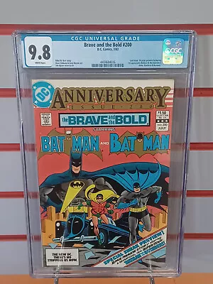 Buy BRAVE And The BOLD #200 (DC Comics, 1983) CGC Graded 9.8  ~ White Pages • 158.87£