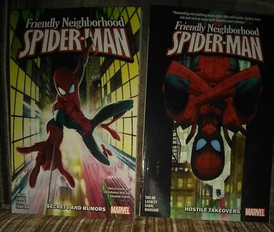 Buy Marvel Friendly Neighbourhood Spider-Man TBPs 1 & 2 **Like New** • 8£