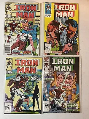 Buy Marvel Comics Iron Man (Lot Of 19) Issues 202-211,213,215-217,258-259,262, MORE • 42.75£
