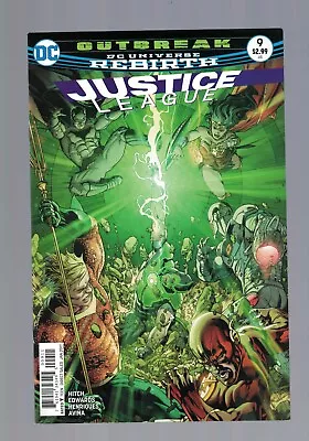 Buy DC Comic Justice League  No. 9 January 2017   $2.99 USA  Dc Universe Rebirth  • 2.54£