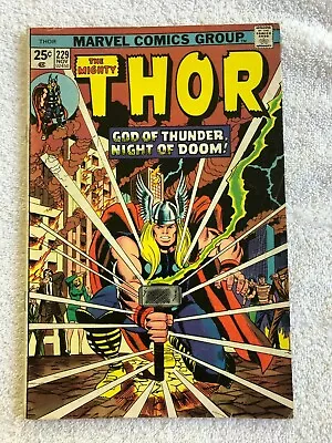 Buy Thor #229 (Nov 1974, Marvel) FN+ 6.5 • 79.18£