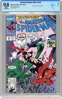 Buy Amazing Spider-Man #342D CBCS 9.8 1990 21-2EDC4A8-005 • 92.07£