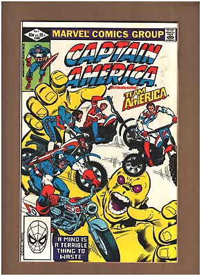 Buy Captain America #269 Marvel Comics 1981 Mike Zeck 1st TEAM AMERICA App. VF+ 8.5 • 6.21£