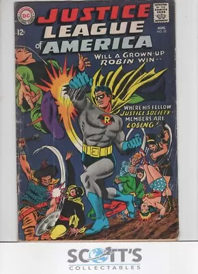 Buy Justice League Of America   #55     Gd • 8£