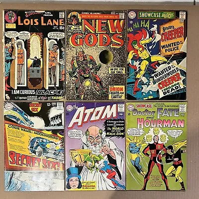 Buy Lois Lane 106 New Gods 1971 1 Showcase 73 56 Atom 19 Secret Six 1 DC LOT Creeper • 118.59£
