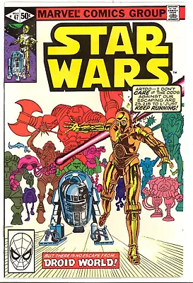 Buy Star Wars #47 Near Mint/Mint (9.8) 1981 Marvel Comic • 59.92£