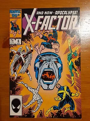Buy X-Factor #6 July 1986 VFINE- 7.5 1st Full Appearance And Cover Of Apocalypse • 49.99£