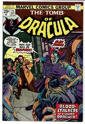 Buy TOMB OF DRACULA 25 -  MARVEL, 1974  - 1st HANNIBAL KING - BEAUTIFUL! ONE OWNER • 143.89£