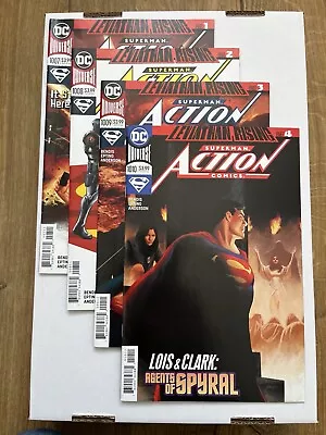 Buy Action Comics #1007 #1008 #1009 #1010 Superman Leviathan Rising Job Lot Bundle • 4.99£