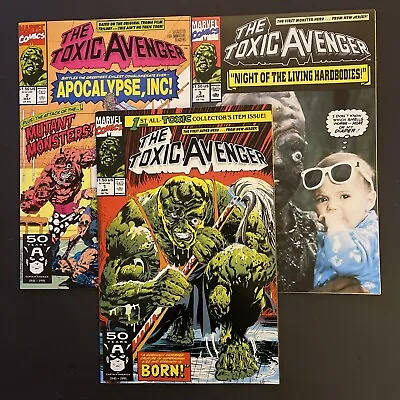 Buy The Toxic Avenger #1, 2, 3 Marvel Comics VF/NM 1991 First Print New/Unread Cond. • 39.41£