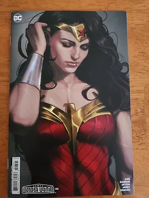 Buy Wonder Woman #8 1:25 Joshua Sway Swaby Variant DC 2024 • 39.21£