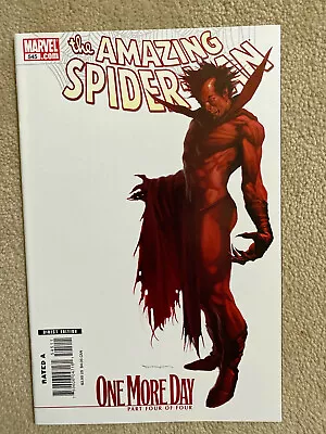 Buy Marvel AMAZING SPIDER-MAN #545 RARE Variant Cover NM Mephisto ONE MORE DAY Pt. 4 • 19.74£