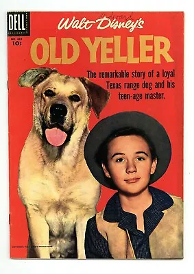 Buy Four Color #869 6.0 Waly Disney's Old Yeller Dell Ow Pages 1957 • 22.14£