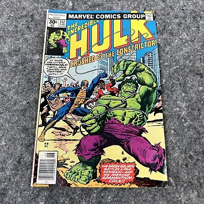 Buy The Incredible Hulk #212, Jun 1977, The Constrictor  • 7.11£