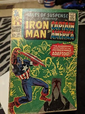 Buy Tales Of Suspense #82 Iron Man Captain America 1st Appearance Of Adaptoid!!! • 18.20£