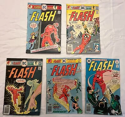 Buy Flash #s 240 241 242 244 245 DC Comics 1976 • 16.08£