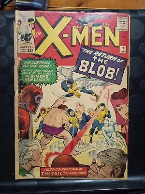 Buy Uncanny X-Men #7 1964 Key Marvel  2nd Appearance Of The Blob 1st Cerebo • 76.23£