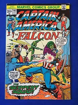 Buy Captain America #163 VFN- (7.5) MARVEL ( Vol 1 1973) 1st App Serpent Squad (2) • 24£