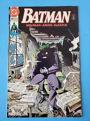 Buy Batman #450 - Classic Joker Cover - DC Comics 1990 1st Print • 5.59£