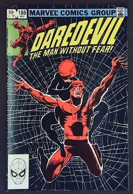 Buy DAREDEVIL (1982) #188 - Frank Miller - VFN Minus (7.5) - Back Issue • 9.99£