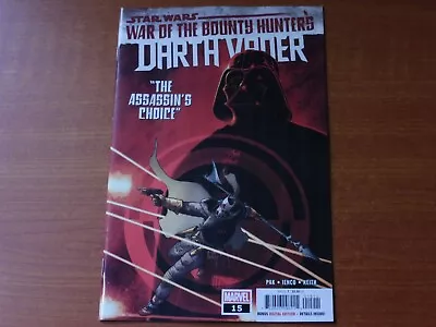 Buy Marvel Comics  Star Wars: DARTH VADER #15  Oct. 2021  War Of The Bounty Hunters • 4.99£