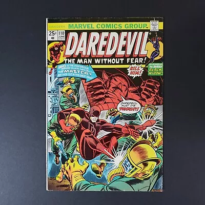 Buy Daredevil #110 | Marvel 1974 | John Romita | MVS Missing | VG+ • 3.36£
