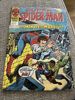 Buy Super Spider-man The Menace Of Morbius!  #255 Marvel Comics UK • 3.50£