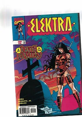 Buy Marvel Comic  Elektra No 1 4 Jan  1997 A Death In The Family $1.99 USA • 4.24£