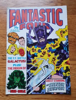 Buy Fantastic Four #26 With Awesome  Poster  1983 • 15£