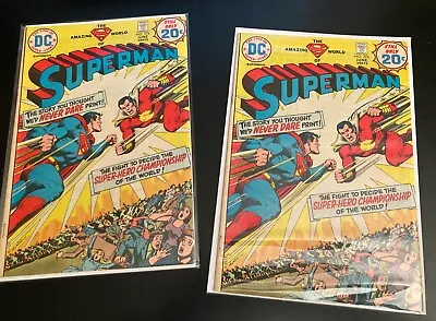 Buy SUPERMAN #276 (1974) *Key—Capt. Thunder/Shazam* (VF-) **Super Bright & Glossy!** • 14.91£