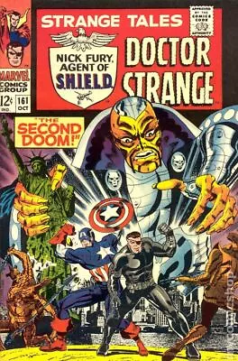 Buy Strange Tales #161 VG- 3.5 1967 Stock Image 1st Yellow Claw Since The Fifties • 20.09£