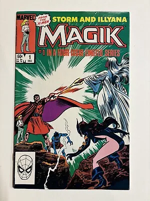 Buy Magik: Illyana And Storm 1, Marvel Comics, December 1983, Mint • 9.95£