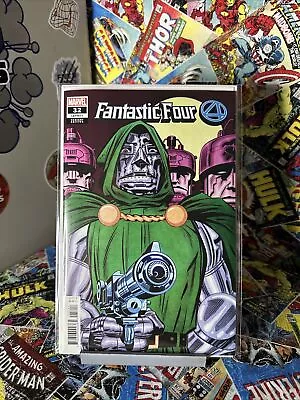 Buy Fantastic Four #32  1:50 Jack Kirby Hidden Gem Variant Cover 2018 Nm- Or Better • 55.41£