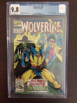 Buy CGC 9.8 Wolverine 58 X-Men White Pages • 59.70£