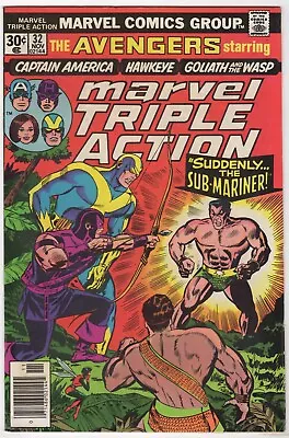 Buy Marvel Triple Action #32   ( Avengers )    VFN • 6.95£