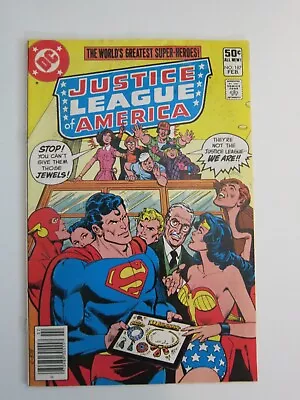 Buy Justice League Of America #187 Vg/fn Bronze Age Dc Zatanna Superman Wonder Woman • 4.02£