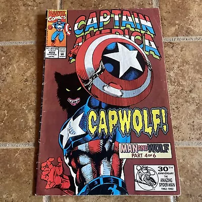 Buy Marvel Captain America #405 (Aug. 1992) Marvel Comics Capwolf • 13.15£